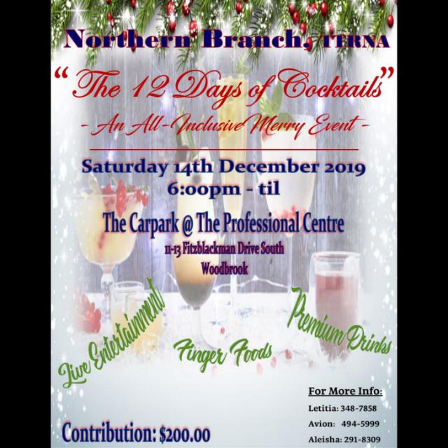 The 12 Days of Cocktails Nov 19
