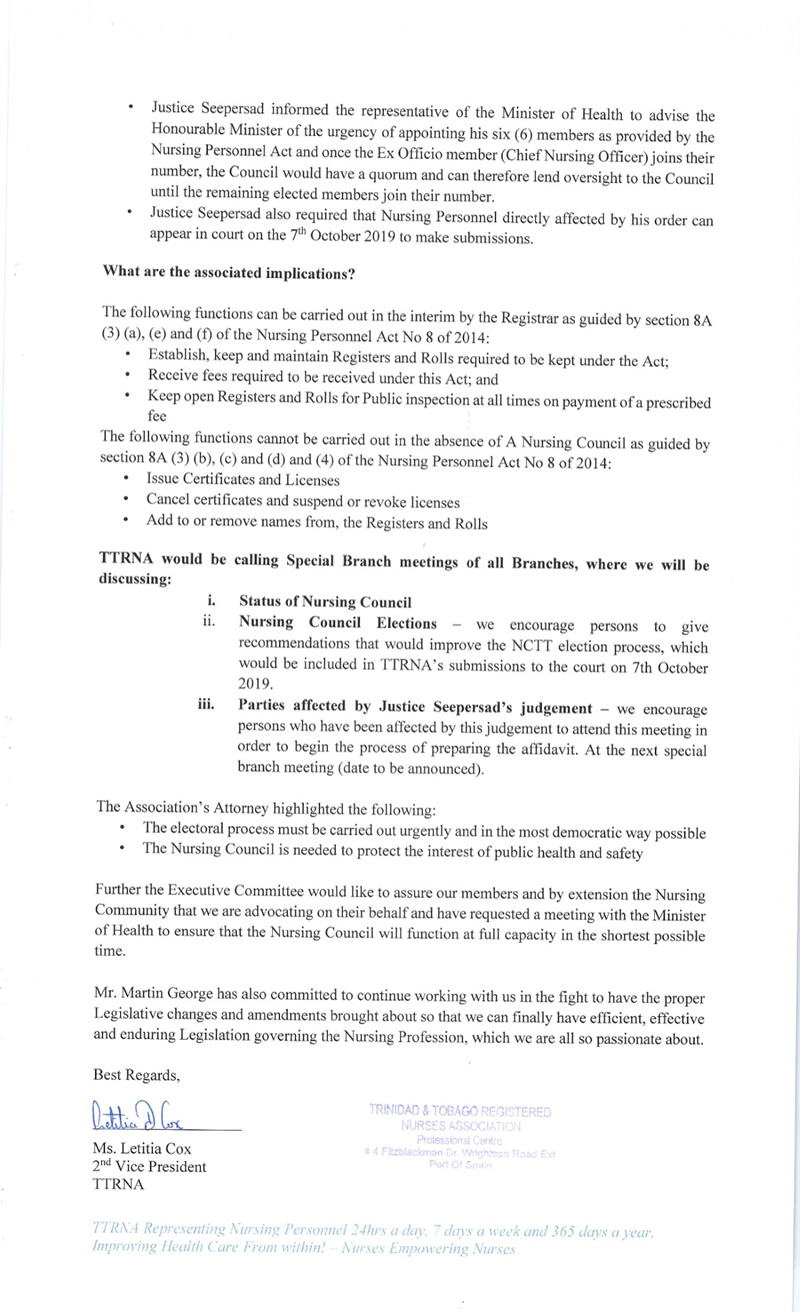 Status of NCTT pt2